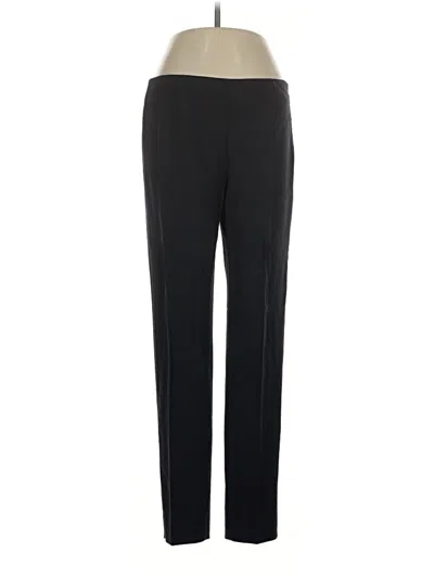 Pre-owned Theory Wool Pants In Black