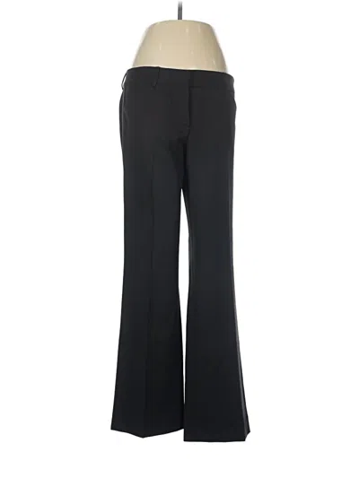 Pre-owned Theory Wool Pants In Black