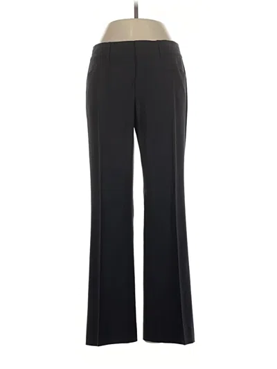 Pre-owned Theory Wool Pants In Black