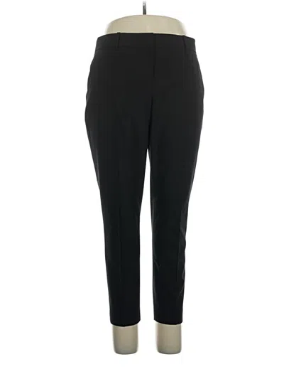 Pre-owned Theory Wool Pants In Black