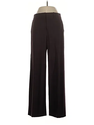 Pre-owned Theory Wool Pants In Black