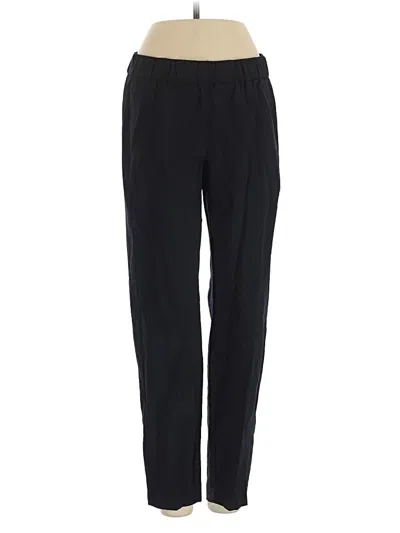 Pre-owned Theory Wool Pants In Black