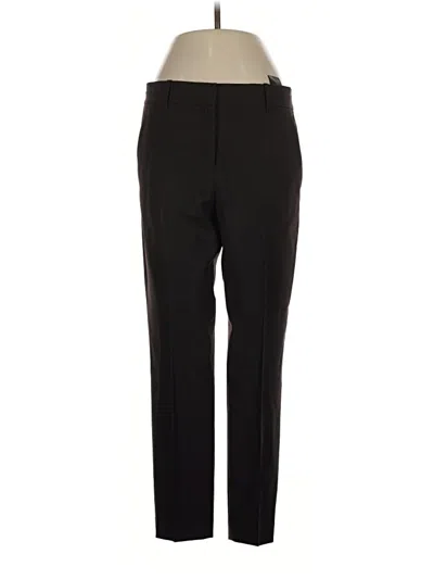 Pre-owned Theory Wool Pants In Black