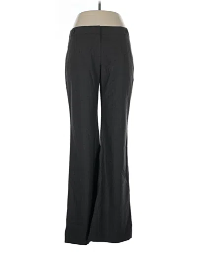 Pre-owned Theory Wool Pants In Black