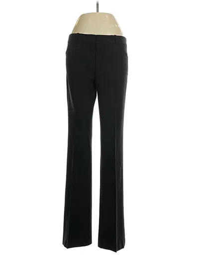 Pre-owned Theory Wool Pants In Black