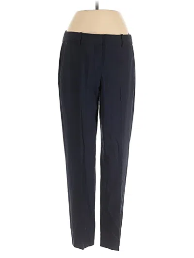 Pre-owned Theory Wool Pants In Blue