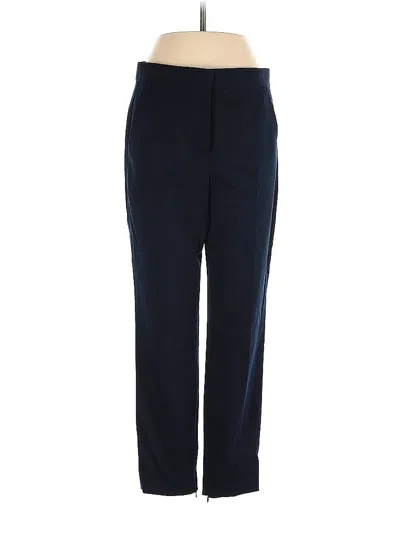 Pre-owned Theory Wool Pants In Blue