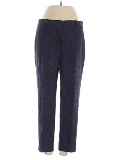Pre-owned Theory Wool Pants In Blue