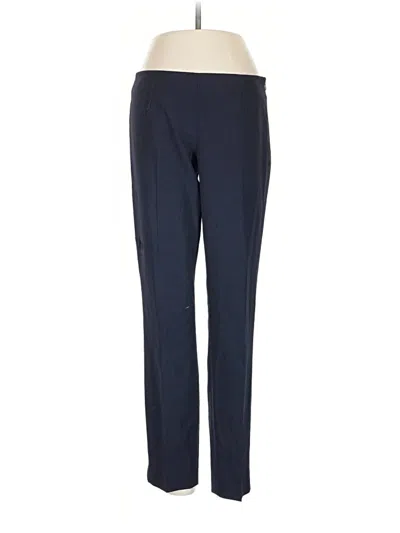 Pre-owned Theory Wool Pants In Blue