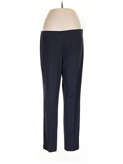 Pre-owned Theory Wool Pants In Blue