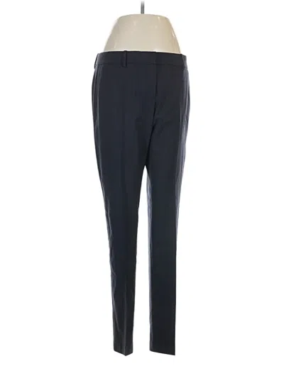 Pre-owned Theory Wool Pants In Blue