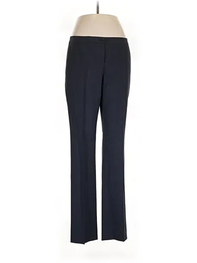 Pre-owned Theory Wool Pants In Blue