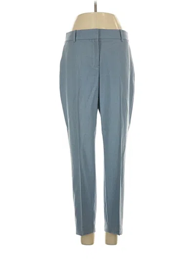 Pre-owned Theory Wool Pants In Blue