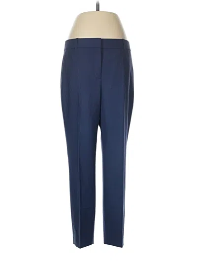 Theory Wool Pants In Blue