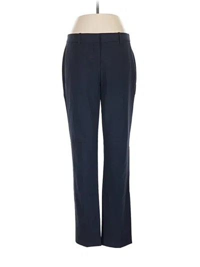 Pre-owned Theory Wool Pants In Blue