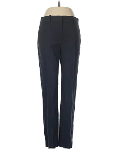 Pre-owned Theory Wool Pants In Blue