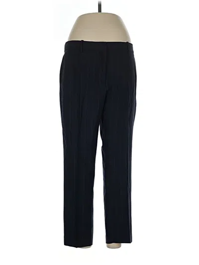 Pre-owned Theory Wool Pants In Blue