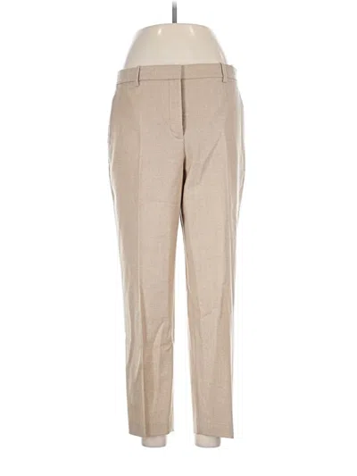 Pre-owned Theory Wool Pants In Brown