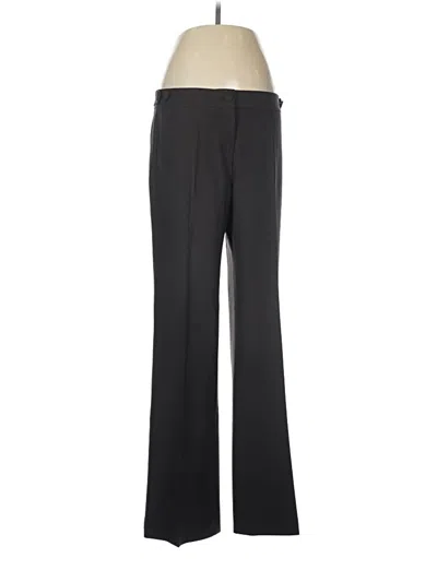 Pre-owned Theory Wool Pants In Brown