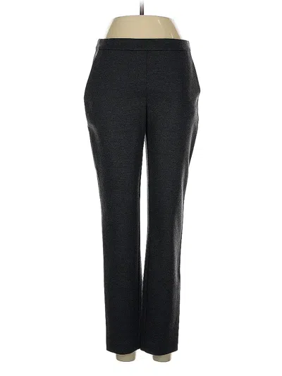 Pre-owned Theory Wool Pants In Gray