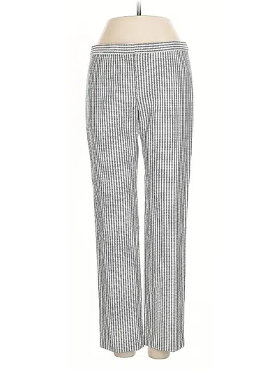Pre-owned Theory Wool Pants In Gray