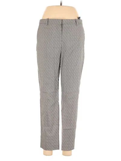 Pre-owned Theory Wool Pants In Gray