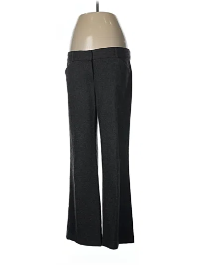 Pre-owned Theory Wool Pants In Gray