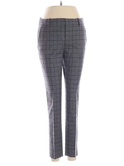 Pre-owned Theory Wool Pants In Gray
