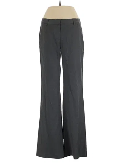 Pre-owned Theory Wool Pants In Gray
