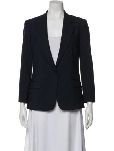 Pre-owned Theory Wool Pantsuit In Blue