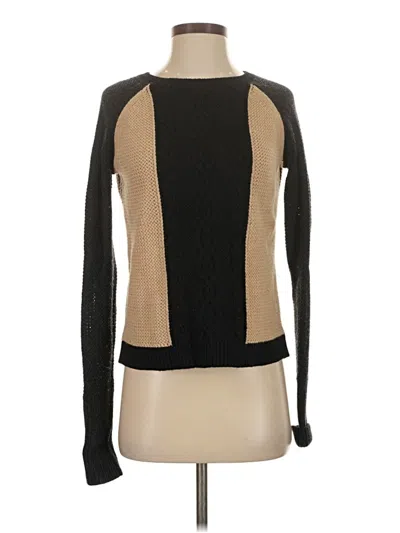 Pre-owned Theory Wool Pullover Sweater In Black