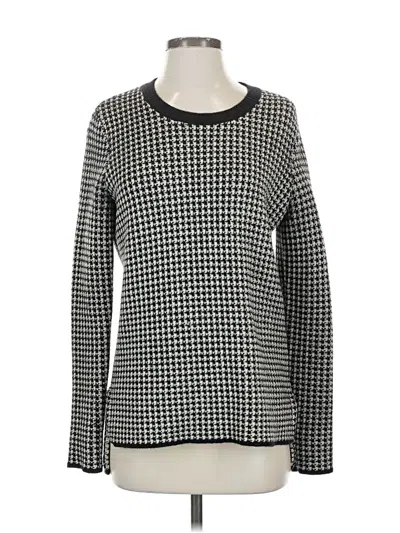 Pre-owned Theory Wool Pullover Sweater In Gray