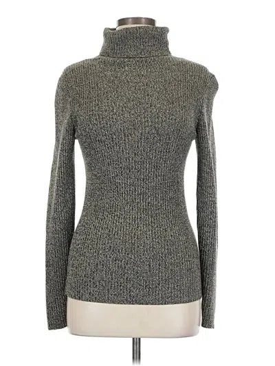 Pre-owned Theory Wool Pullover Sweater In Gray