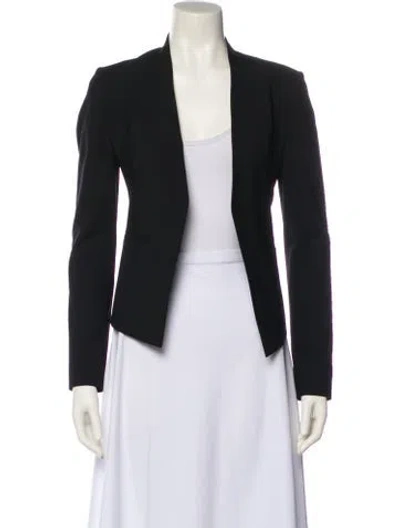 Pre-owned Theory Wool Set In Black