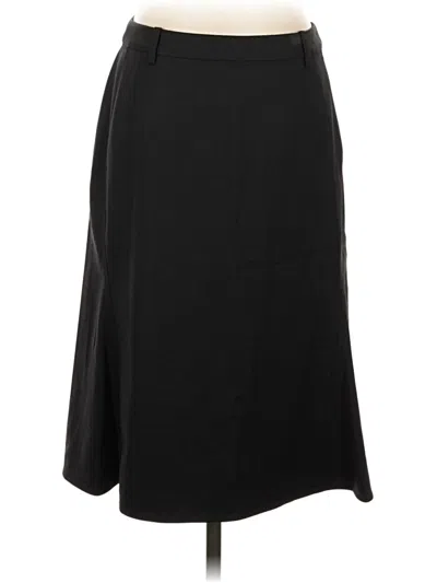 Theory Wool Skirt In Black