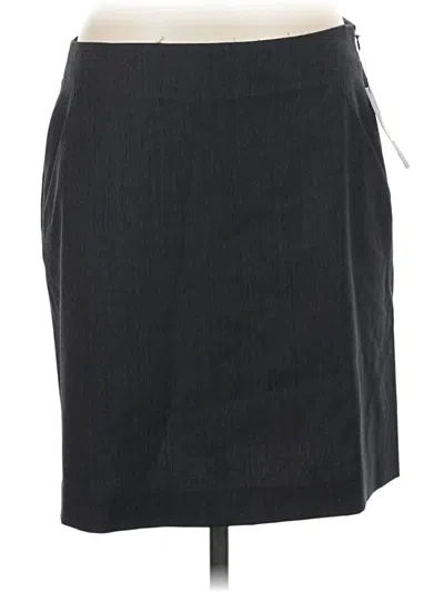 Theory Wool Skirt In Black