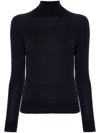 Theory Leenda Long Sleeve Turtleneck In 蓝色
