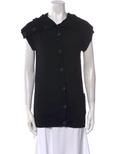 Pre-owned Theory Wool Sweater In Black