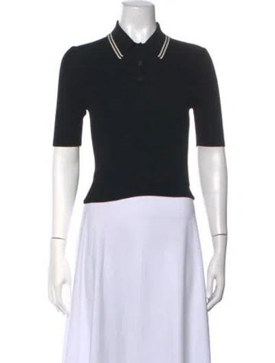 Pre-owned Theory Wool Sweater In Black