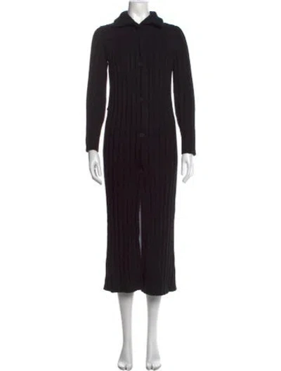 Pre-owned Theory Wool Sweater In Black