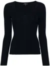 Theory Sweater In Black