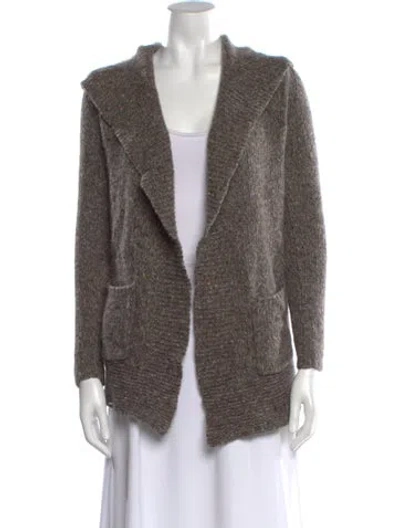 Pre-owned Theory Wool Sweater In Gray