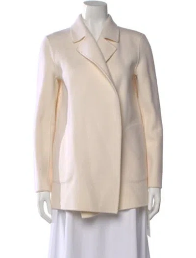 Pre-owned Theory Wool Sweater In Neutral