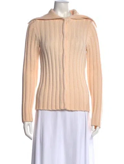 Pre-owned Theory Wool Sweater W/ Tags In Neutral