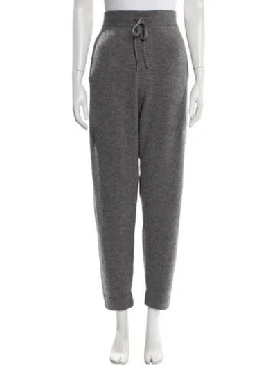 Pre-owned Theory Wool Sweatpants In Gray