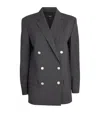 Theory Boxy Blazer In Grey