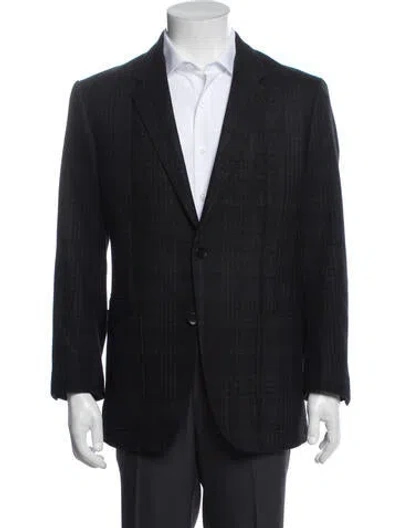 Pre-owned Theory Wool Two-piece Blazer In Black