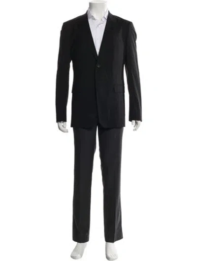 Pre-owned Theory Wool Two-piece Blazer W/ Tags In Blue