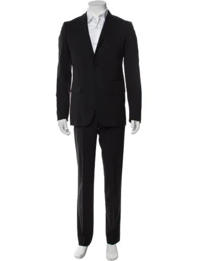 Pre-owned Theory Wool Two-piece Suit In White