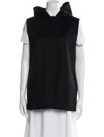 Pre-owned Theory Wool Vest In Black